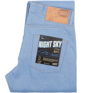 Naked & Famous Night Sky Selvedge Easy Guy Jeans - Size 34, New with Tags